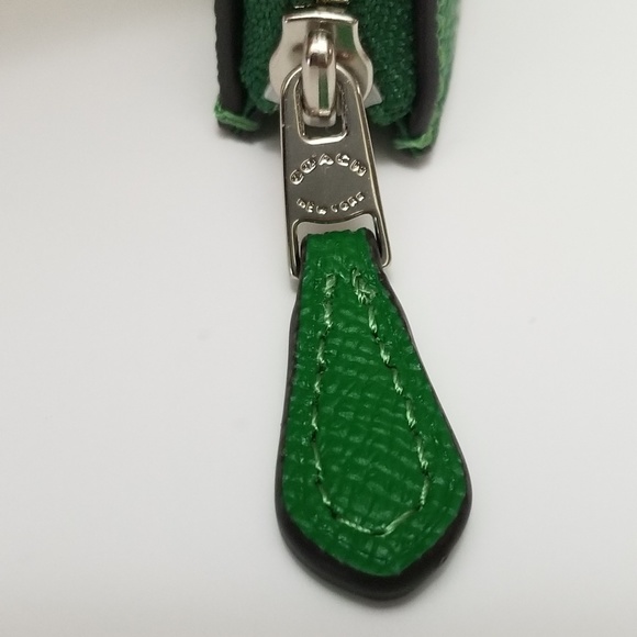 Coach Mini Skinny ID Case In Cross-grain Leather - Picture 5 of 7